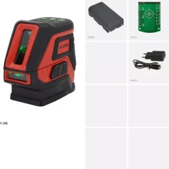 FUTECH Saturn 2.0 Zelf nivellerende lijnlaser - groen - 50m - 2 lijnen