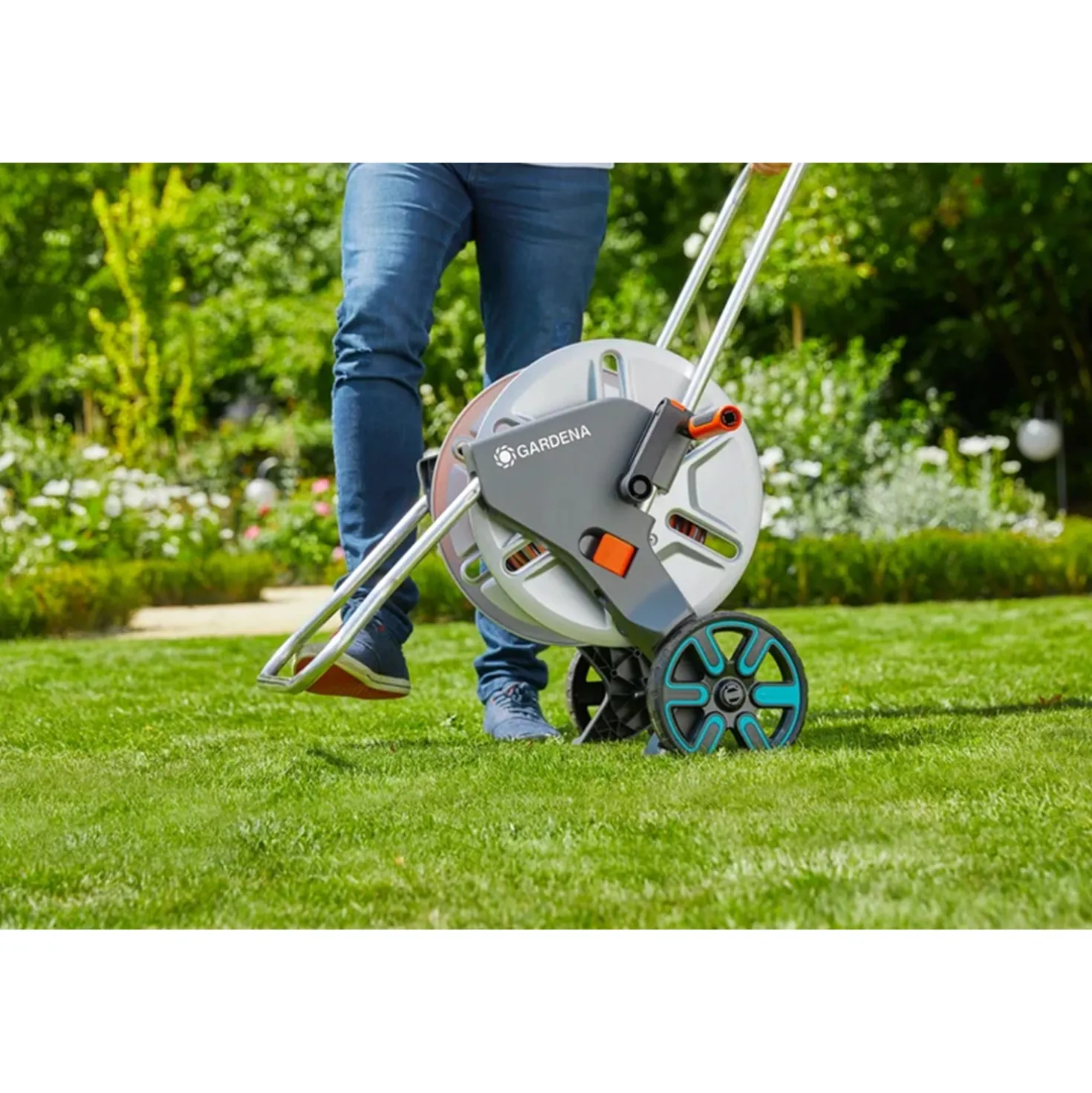 Gardena 18542-20 CleverRoll M Metaal Slangenwagen gemonteerd - 20m