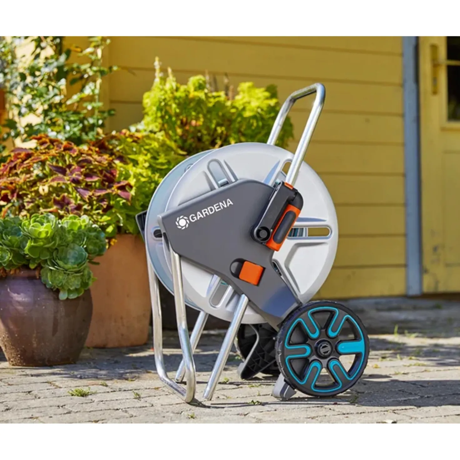 Gardena 18542-20 CleverRoll M Metaal Slangenwagen gemonteerd - 20m