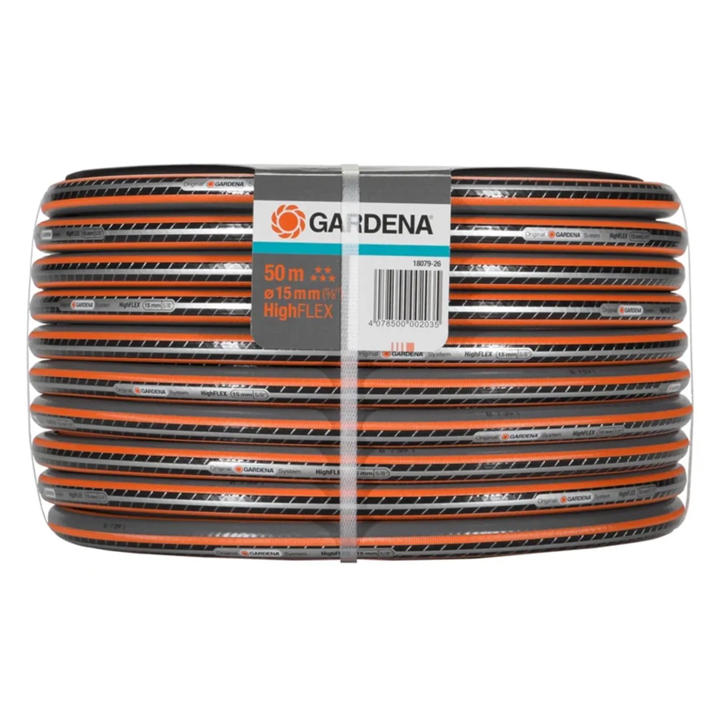 Gardena 18079-26 Highflex Slang - 15mm - 50m (5/8")