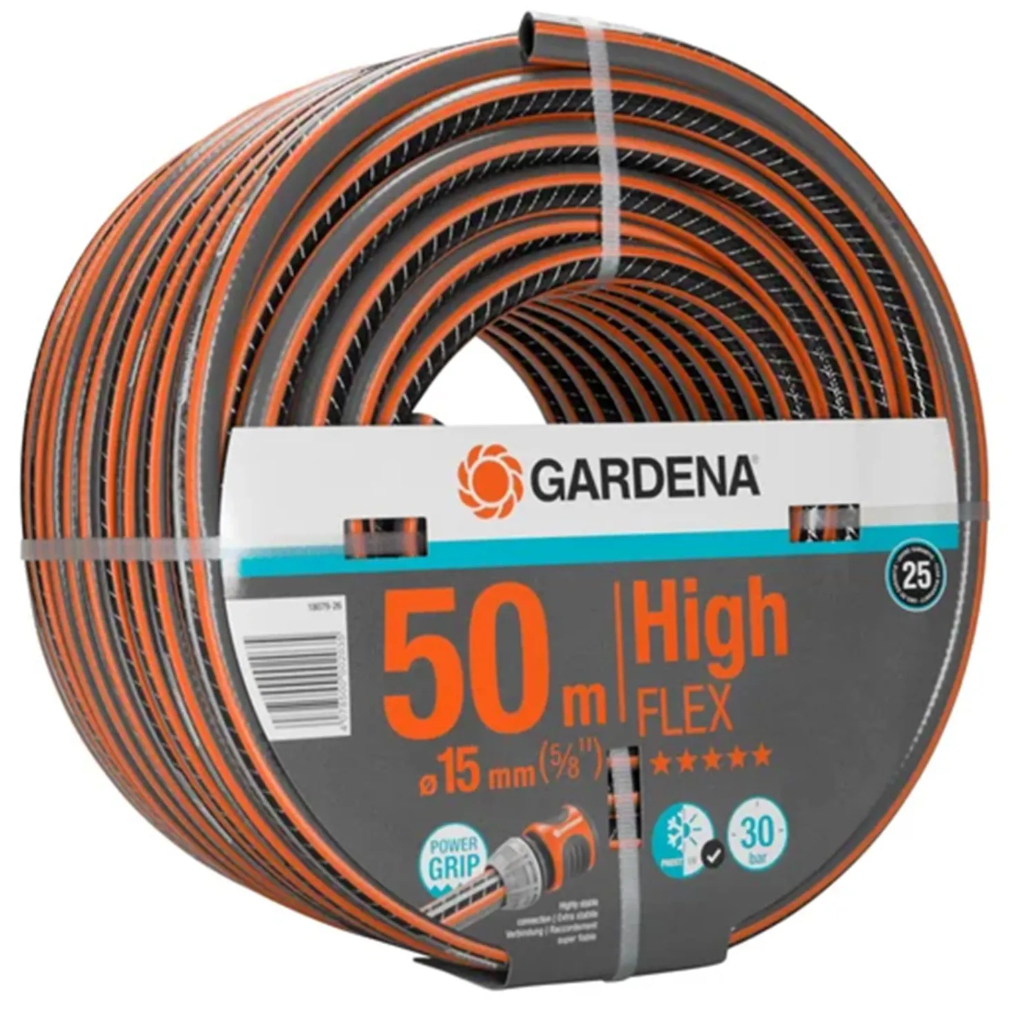 Gardena 18079-26 Highflex Slang - 15mm - 50m (5/8")