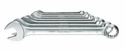 Gedore 7-08 8-delige Ringsteeksleutel-set - 10-24mm