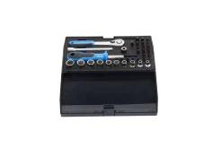 Gedore D 20 KMU-20 37-delige Dopsleutelset 1/4"