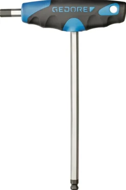 Gedore DT 2142 Haakse Inbussleutel met 2C-T-greep - 4mm