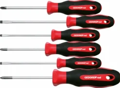Gedore RED R38002006 6-delige 2C-Schroevendraaierset FL/- Philips