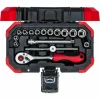 Gedore RED R49003016 16-delige Dopsleutelset - 1/4''