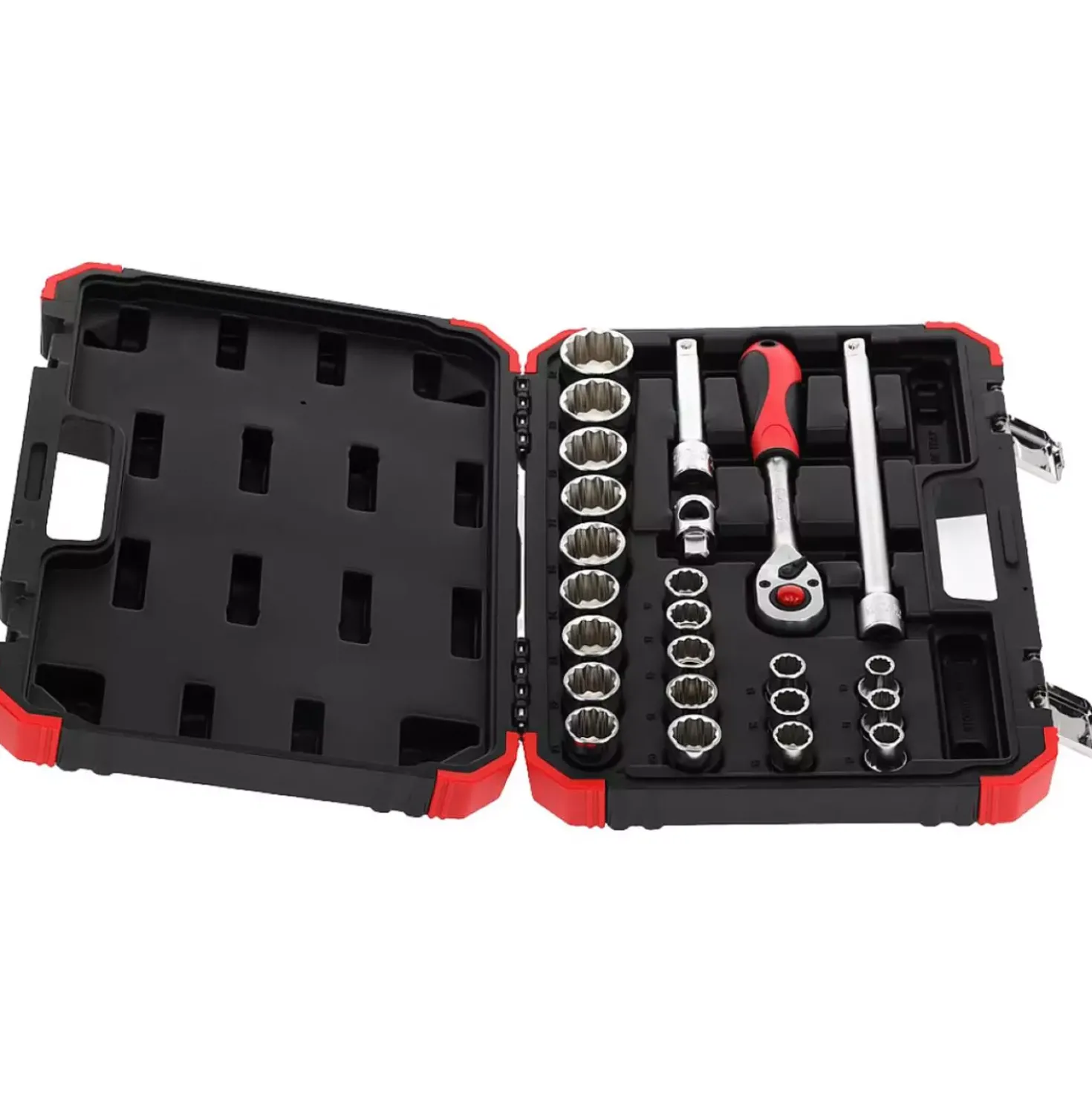 Gedore RED R69013024 24-delige Dopsleutelset - 1/4'' en 1/2''