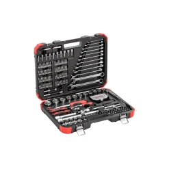 Gedore RED R46003232 232-delige Ratel- en doppenset in koffer - 1/4" + 1/2"