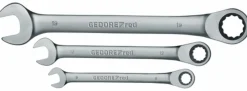 Gedore RED R07105005 5-delige Ringratel-/steeksleutelset - 8-19mm