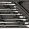 Gedore RED R22150003 10-delige Ringratel-steeksleutelset - 8 -19mm