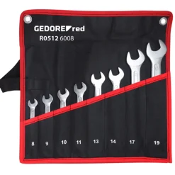Gedore RED R05126008 8-delige Steeksleutelset - 6-22mm