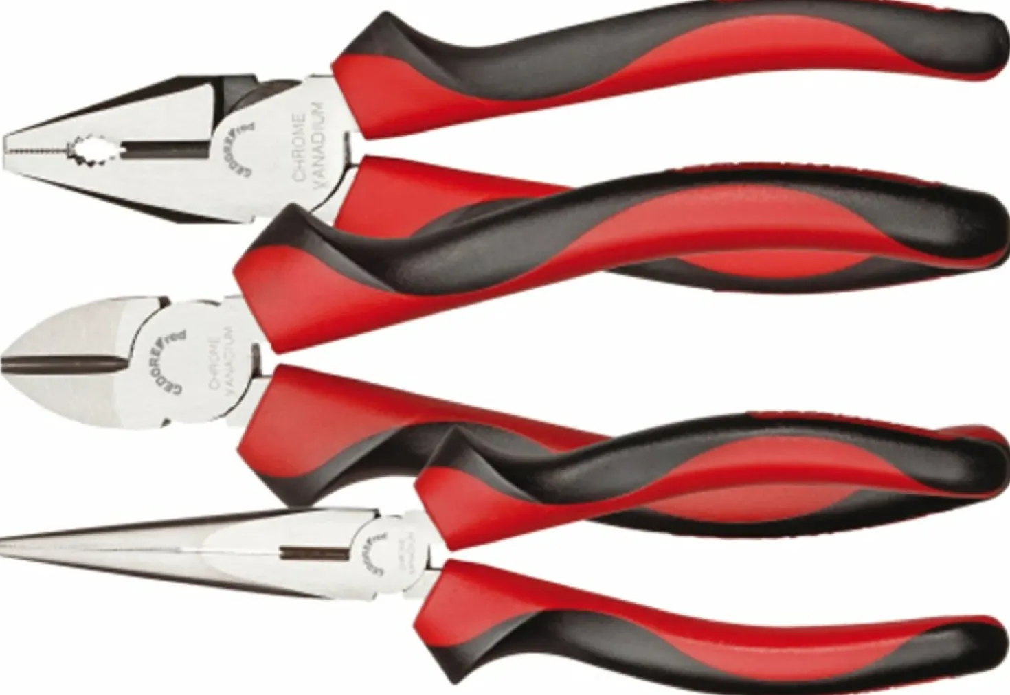 Gedore RED R28002003 3-delige Tangenset - 2C-greep