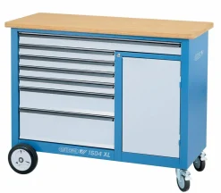 Gedore 1504 XL Verrijdbare werkbank extra breed - 7 laden