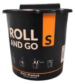 Go!Paint Roll And Go 1,25L - Roller 10cm + 3 Inzetbakken