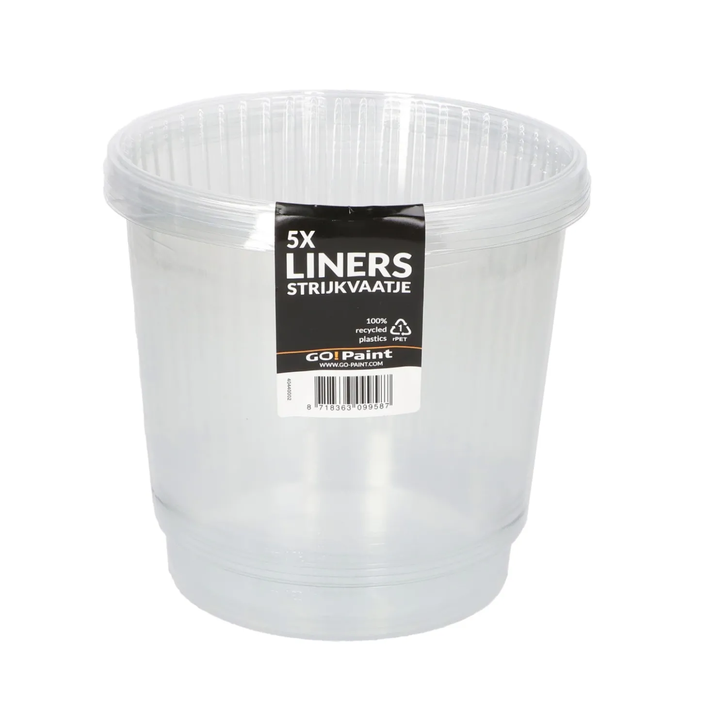 Go!Paint Verzetblik 2,5L + 5 Inzetbakken