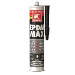Griffon EPDM Max lijmkit - zwart - 465 g