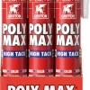 Griffon Poly Max High Tack Montagelijm - Wit - Koker - 425gr - 12 stuks