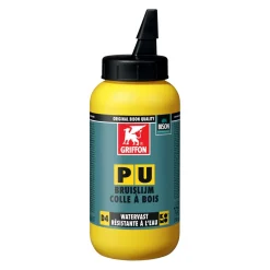 Griffon Professional 6313556 Konstruktie Bruislijm D4 - Bruin (Transparant) - Flacon - 750gr