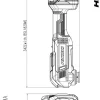 HiKOKI CV18DMAW2Z 18V Li-ion Accu Multitool body in HSC II