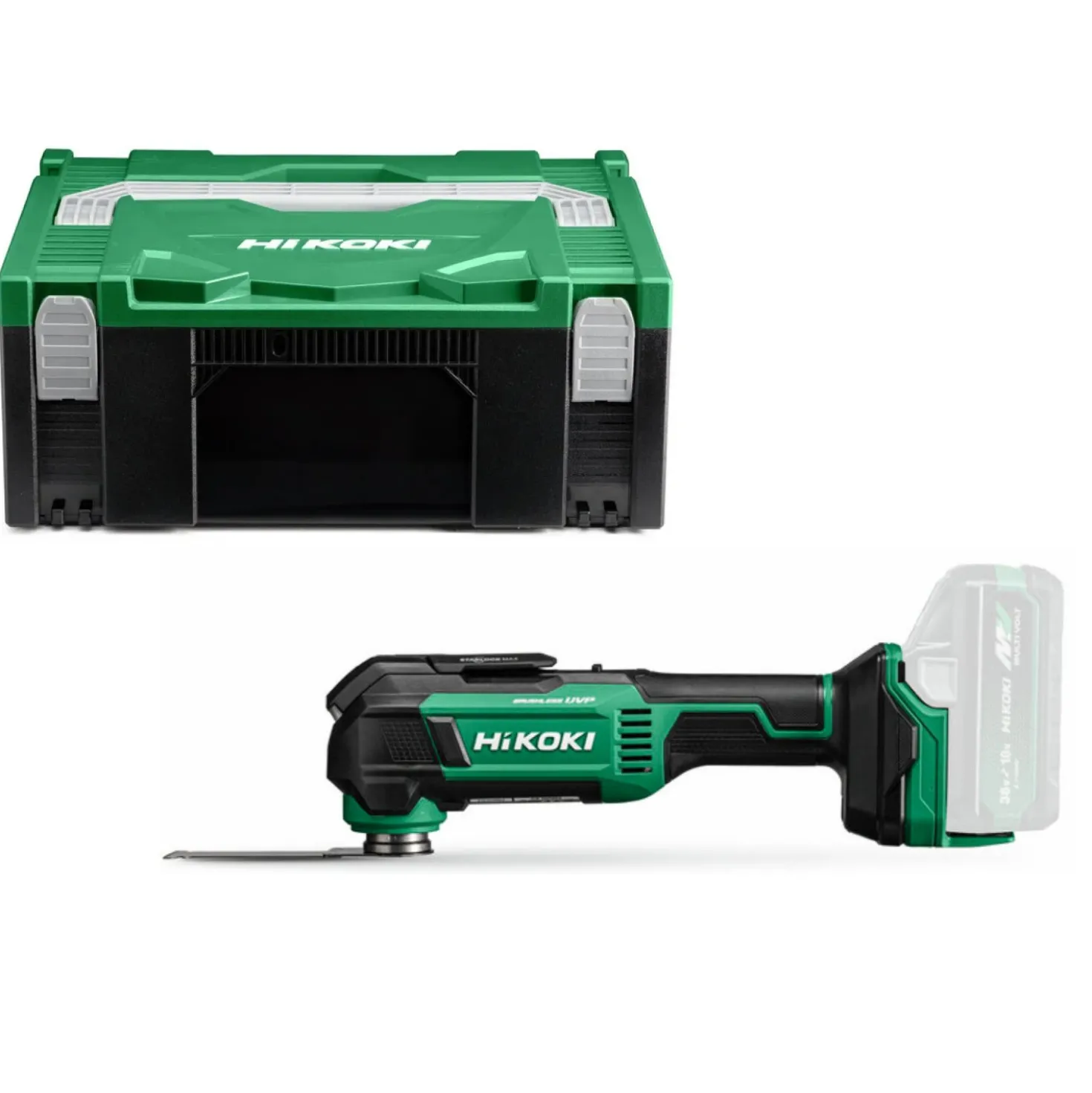 HiKOKI CV18DMAW2Z 18V Li-ion Accu Multitool body in HSC II