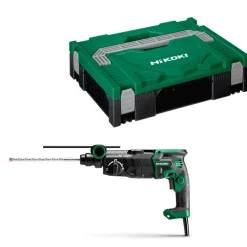 HiKOKI DH28PECWSZ SDS-Plus Boorhamer in koffer - 28mm - 900W - 3,2J - koolborstelloos