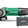 HiKOKI G13SB4Y2Z Haakse slijper in kunststof koffer - 1400W - 125mm