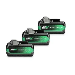 HiKOKI KC18H7B-MVA3 18V Li-ion 7-delige accu combiset (3x UC18YSL3 en 3X BSL36A18X) in 4x HSC