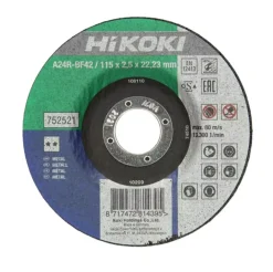 HiKOKI 752525 Kom model A24R doorslijpschijf - 230 x 22,23 x 3mm - metaal
