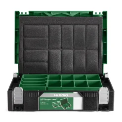 HiKOKI 402538 System Case systainer 1 met accessoire bakjes en foam