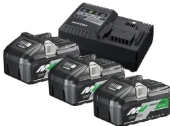 HiKOKI UC18YSL3WB3 36V Li-Ion MultiVolt Li-Ion accu Starterset (3x 8,0Ah) incl. lader