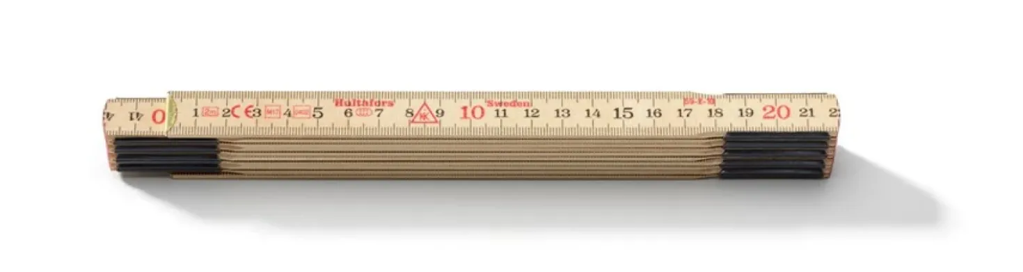 Hultafors 59-2-10 Duimstok - Hout - 2m