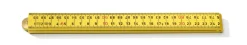 Hultafors G59-1-4-12 Timmermansduimstok - ABS - Geel - 1m