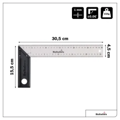 Hultafors S30L Lichtgewicht winkelhaak - 300mm