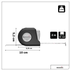 Hultafors TALMETER 2M Markeermeter - 2m