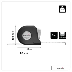 Hultafors TALMETER 3M Markeermeter - 3m