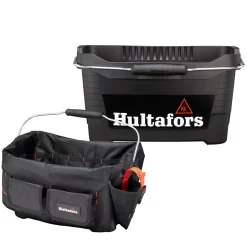 Hultafors TB-15 Tool Bucket Gereedschapsemmer - 15L - Zwart + Tool Bucket Organizer