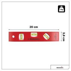 Hultafors TVP Magnetic 20 Waterpas - magnetisch - 200mm