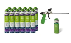 Illbruck PUR Super Set inclusief pistool, reiniger en 12x FM330