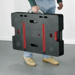 Keter 237005 Inklapbare werkbank - Zwart/Rood - draagcapaciteit 450 kg