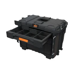 Keter 260652 ROC Pro Gear Trolley Opbergkoffer met 2+1 lades