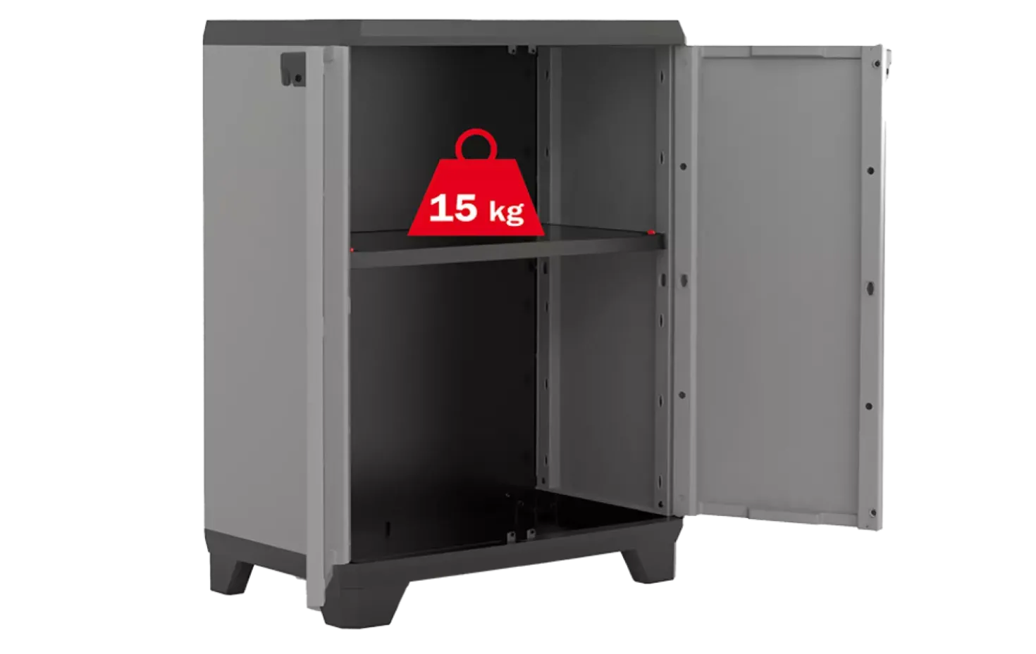 Keter 241060 Stilo lage opbergkast - 39x68x90cm