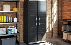 Keter 241543 XL garage hoge opbergkast - 89x54x188 cm