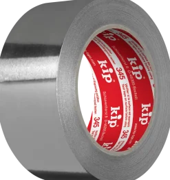 Kip Tape 345-32 Aluminiumtape – 30µ - Zilver - DIN-4102-B1 - 50mm x 50m