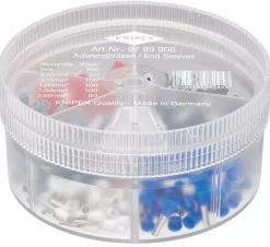 Knipex 97 99 906 Assortimentsboxen met afgestripte adereindhulzen
