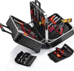 Knipex 00 21 41 BIG Twin Move Elektro Gereedschapset in koffer - 63-delig