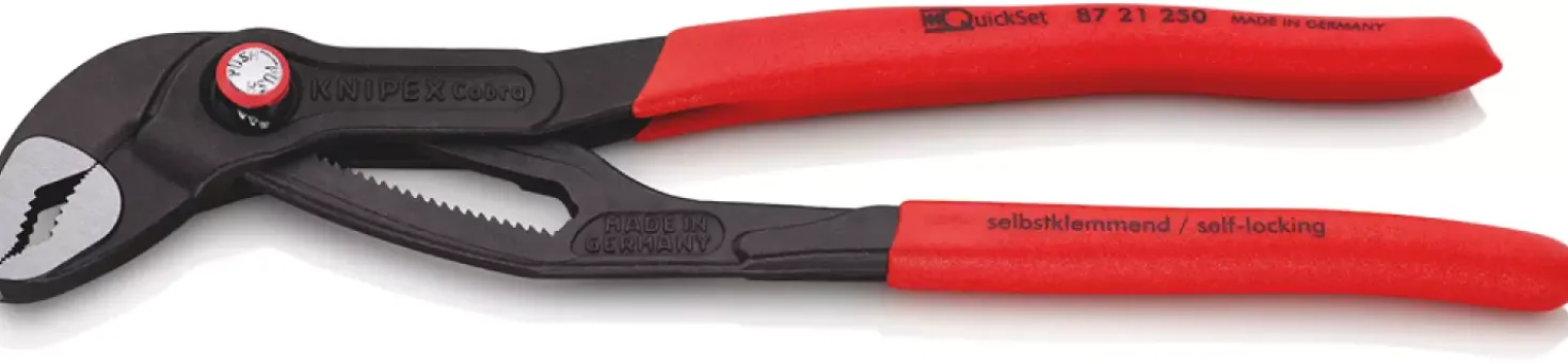 Knipex 8721250 Cobra Quick-Set Waterpomptang - 250mm
