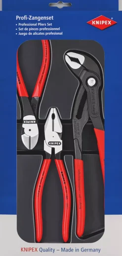 Knipex 00 20 10 3-delige Kracht Tangenset
