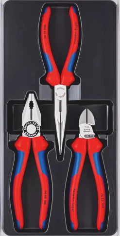 Knipex 00 20 11 3-delige Montage Tangenset