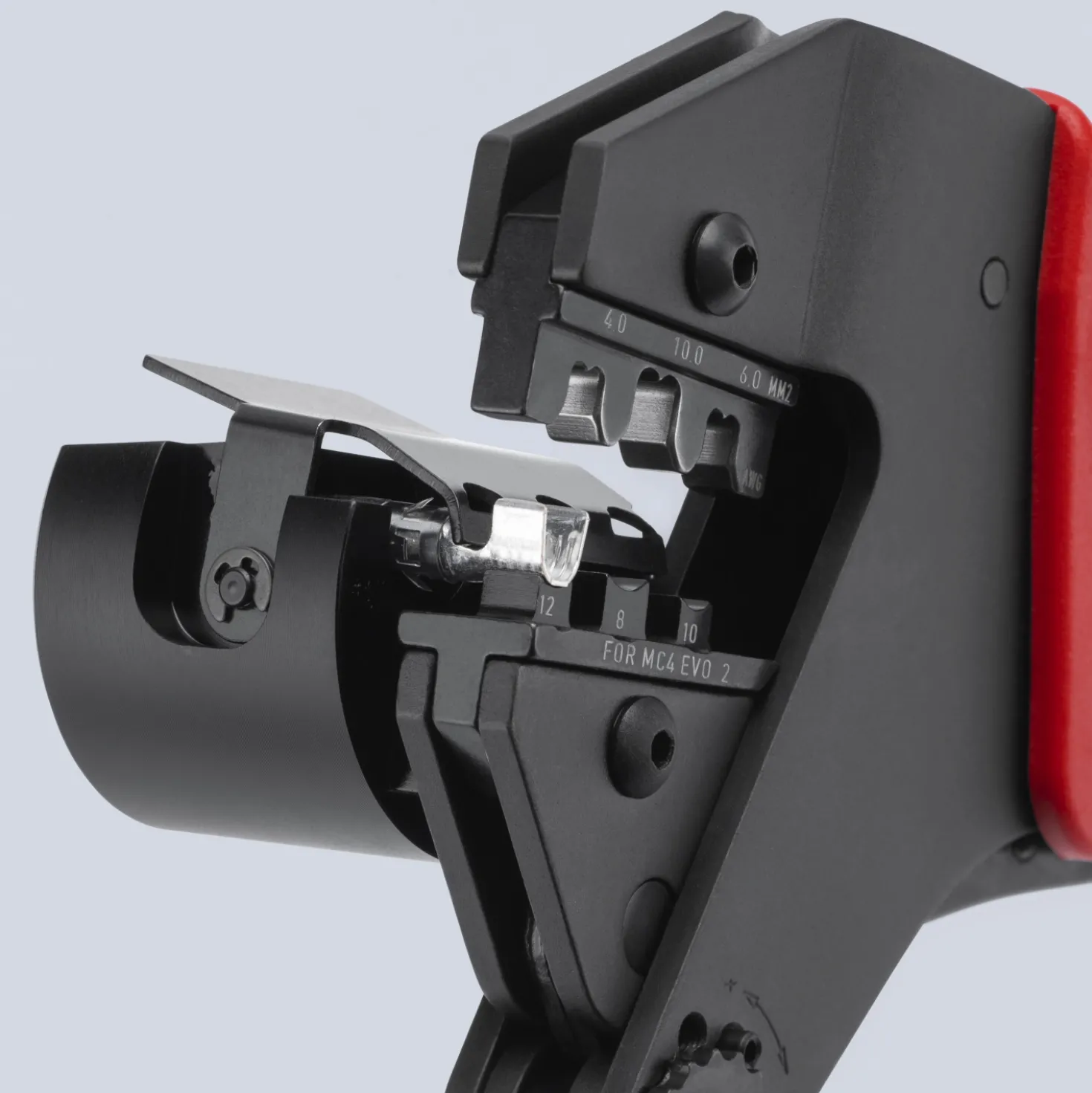 Knipex 97 43 66 EVO MC4 EVO2 Krimptang voor verwisselbare krimpprofielen