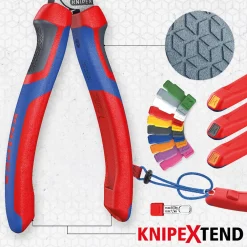 Knipex 2615200 Radiotang met zijsnijder - 200mm